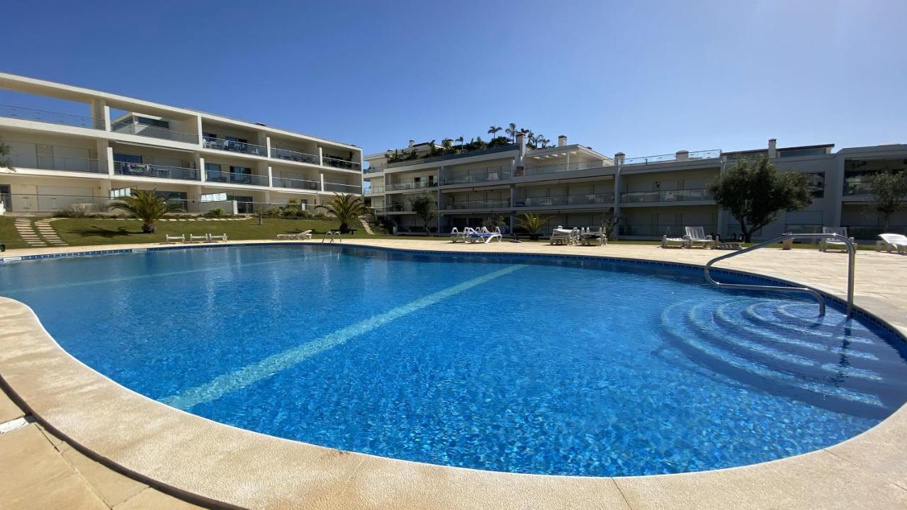 Charmant Appartement A 1Km De La Plage, Avec Piscine A 알부페이라 외부 사진