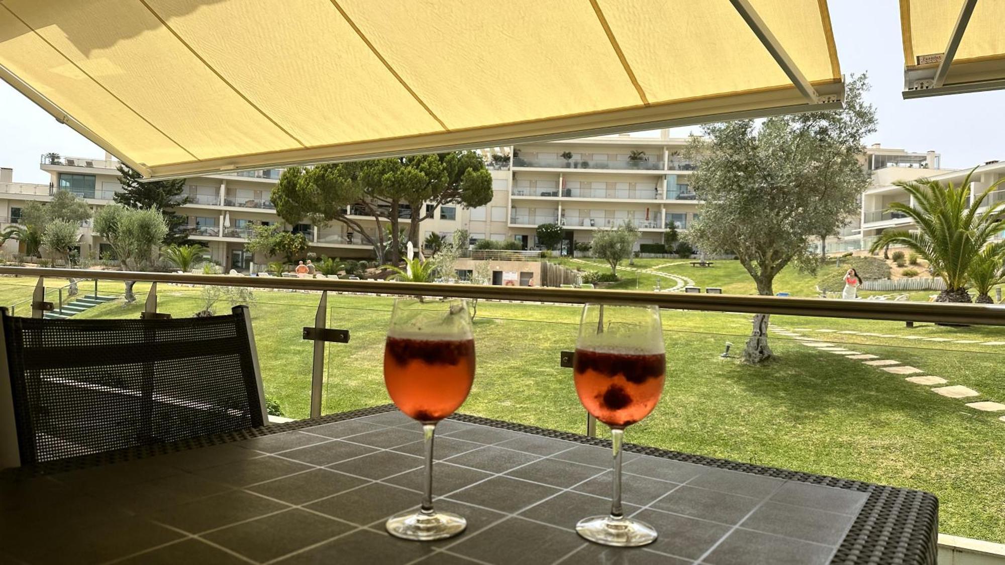 Charmant Appartement A 1Km De La Plage, Avec Piscine A 알부페이라 외부 사진