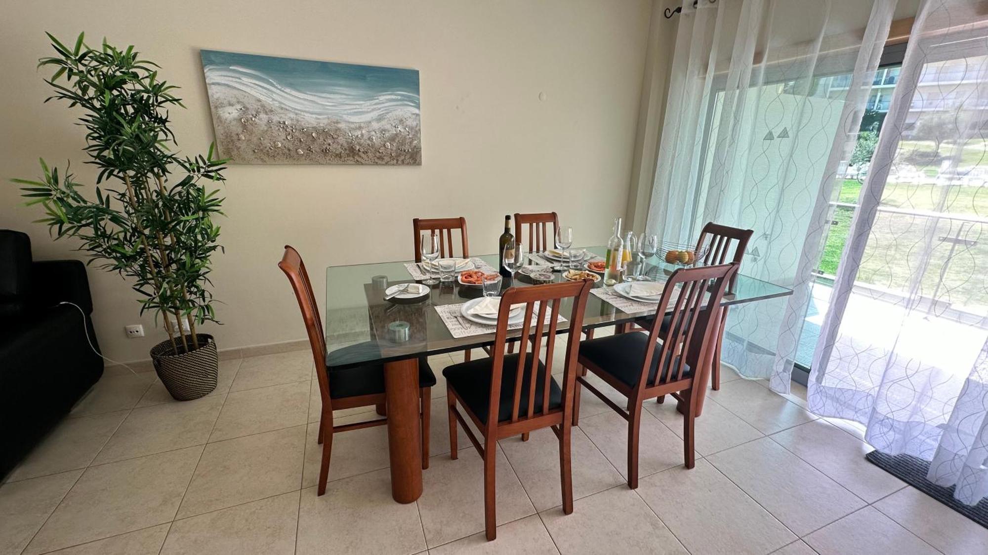 Charmant Appartement A 1Km De La Plage, Avec Piscine A 알부페이라 외부 사진